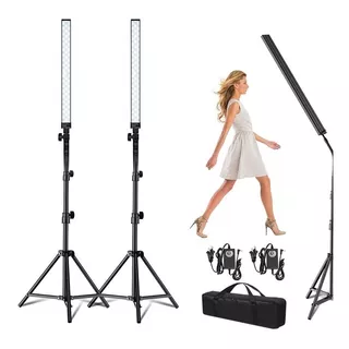 Kit De Iluminación Para Fotografía Con Soporte 2 Luces Led