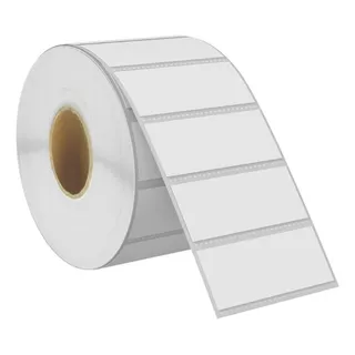 Etiquetas Térmicas Directas 2.5x1 PuLG Adhesivas-rollo 2000 Color Blanco