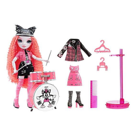 Muñeca Rainbow High Shadow Vision Mara Pinkett Nuevo 