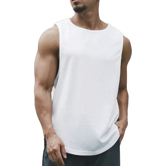 Polera Musculosa Para Hombre Gym Polera Capucha Sudadera