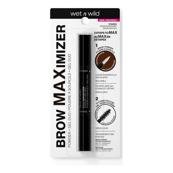 Ultimate Brow Maximizer + Gel Dúo Wet N Wild