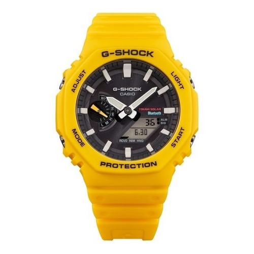 Reloj Para Caballero Casio Color de la correa GA-B2100C-9ACR