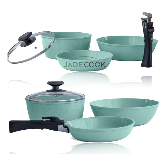 Jade Cook Smart 2 Baterías - Mango Desmontable - Cv Directo Color Verde jade