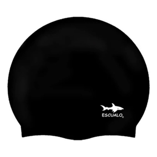 Gorras Natación Modelo Gx60, Color Negra - Escualo Color Negro Diseño de la tela Liso Talla unitalla