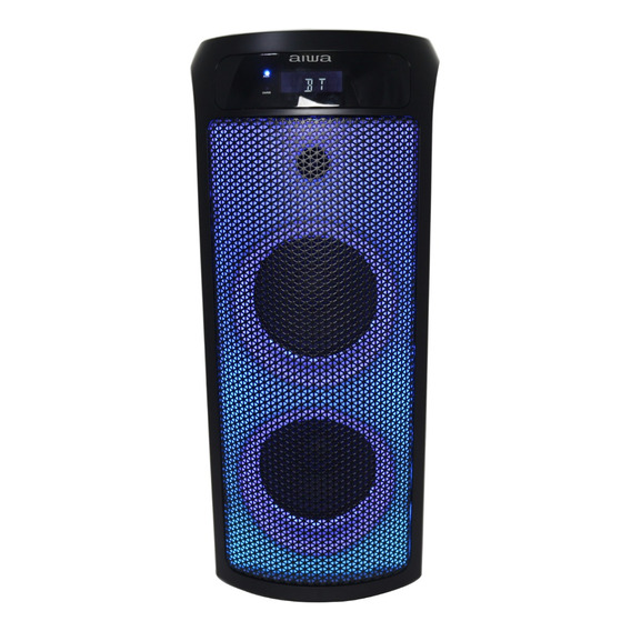 Bocina Aiwa Awpok7d Portatil 2x5 Bluetooth Flame Led Fm