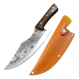 Cuchillo Chef De Cocina Profesional De Acero Forjado A Mano