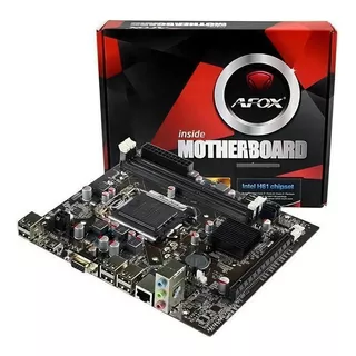 Placa Mãe Afox Ih61-ma5 Socket Lga 1155 / Vga / Ddr3