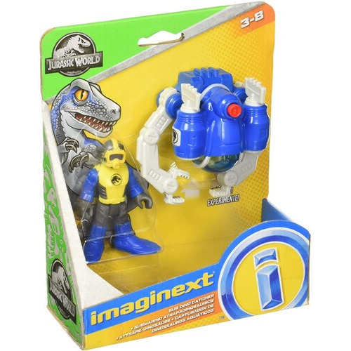 Submarino Atrapadinosaurios Jurassic World - Imaginext