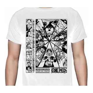 One Piece - Muguiwaras Todos - Anime Manga - Poleras