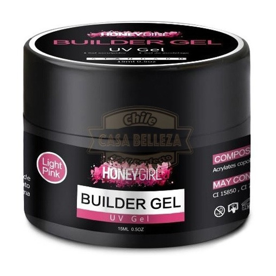 Honeygirl®  Uv Gel Builder 15ml (rosa)