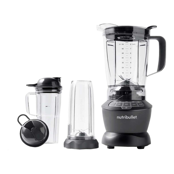 Procesador Licuadora Nutribullet Blender Combo 1200w Gris