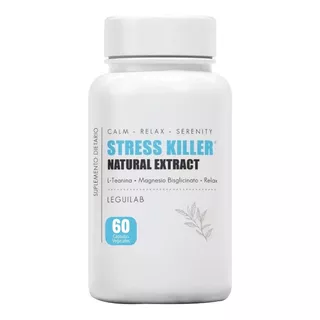 Stress Killer Leguilab Relajante Natural X 60 Capsulas Sabor Sin Sabor