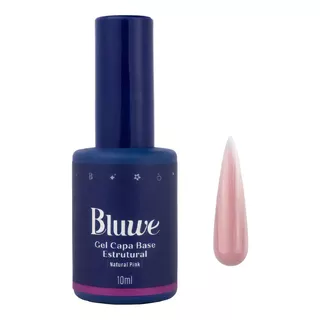 Gel Capa Base Estrutural 10ml Bluwe Cor Natural Pink