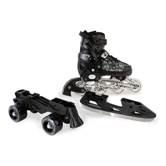 Patines 3 En 1 Lionix Pro Eclectic, Con Luz Led