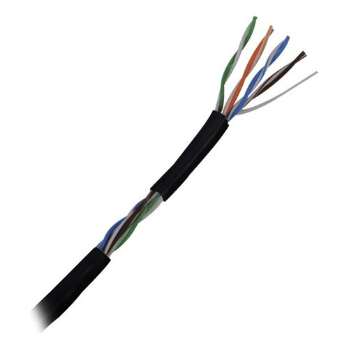 Bobina De Cable Utp 305 Mts Cat 5e Cca Linkedpro Negro