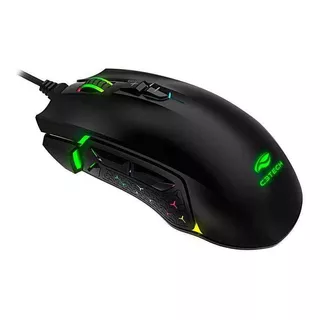 Mouse Gamer Raven Mg-750bk Usb C3 Tech Cor Preto