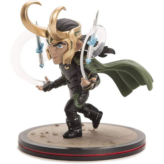 Q-fig Marvel Thor Ragnarok - Loki - ¡Diorama!