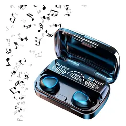 Fone De Ouvido Bluetooth Tws M10 Resistente A Água Com Nf-e Cor Preto no Mercado Livre com oferta e cupom de desconto