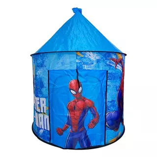 Carpa Casita Infantil Spiderman Hombre Araña Niños Varon    