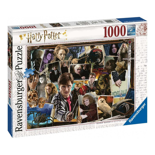 Rompecabezas Ravensburger Collage Harry Potter 1000 Piezas