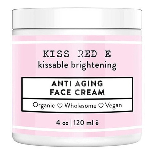 Kiss Red E Anti Aging Face Cream Crema Facial Antiedad 120ml Momento de aplicación Día/Noche Tipo de piel Todo tipo de piel