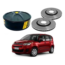  Disco Freio Dianteiro 283mm C3 Picasso 1.6 2012 A 2015