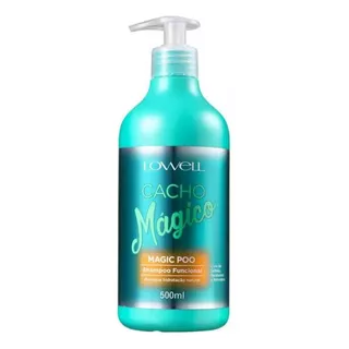 Lowell Cacho Mágico Magic Poo Shampoo Sem Sulfato 500ml