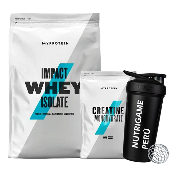 Pack Impact Whey Isolate 1 Kg + Creatina Myprotein 250gr
