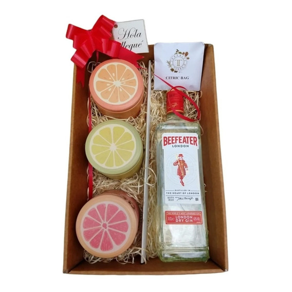 Box P/regalo Beefeater Clasico 700cc + Indómita Citric Bag-