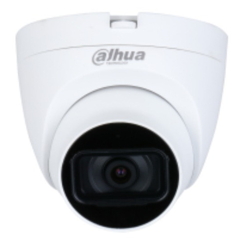 Cámara de seguridad Dahua HAC-HDW1500TLQ-A 2.8mm Lite con resolución de 5MP visión nocturna incluida blanca