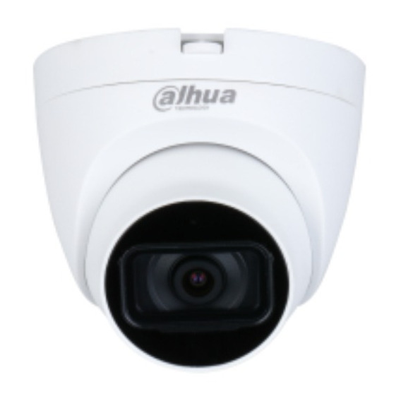 Cámara de seguridad Dahua HAC-HDW1500TLQ-A 2.8mm Lite con resolución de 5MP visión nocturna incluida blanca