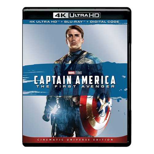 Capitan America Primer Vengador Marvel Pelicula 4k Ultra Hd