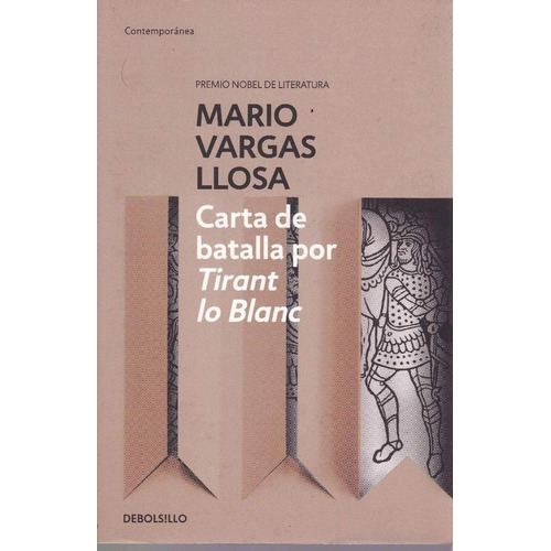 Carta De Batalla Por Tirant Lo Blanc, De Mario Vargas Llosa. Editorial Debolsillo, Tapa Blanda En Español