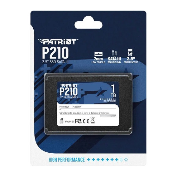 Disco Duro Solido Ssd Patriot P210 1tb Sata 