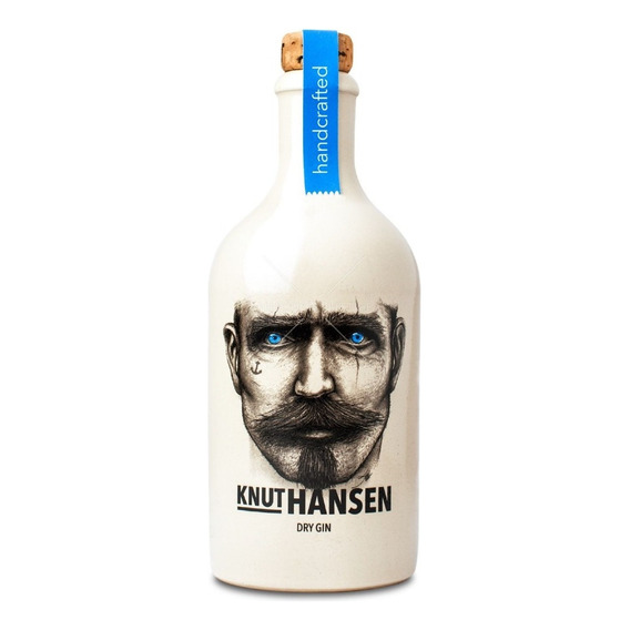 Dry gin de origen aleman Knut Hansen 500ml