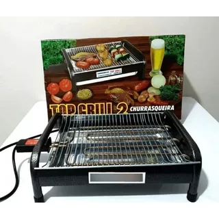 Churrasqueira Elétrica Alumínio Craqueada Top Grill 2 220v