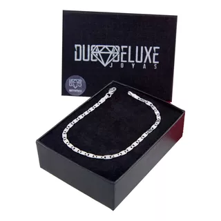 Pulsera Mujer Espejo Lisa 3mm Deplataley.925 Duodeluxejoyas®