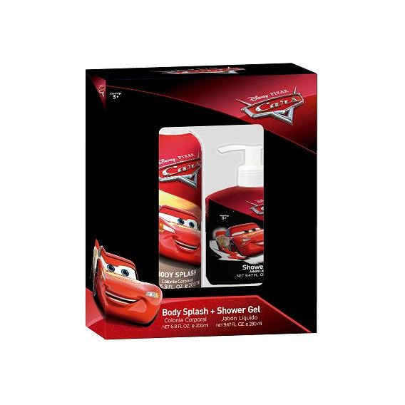 Colonia Disney Cars Edt 200 Ml + Gel De Ducha 280 Ml