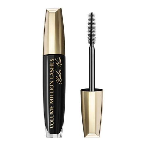 Mascara De Pestañas Volume Million Lashes Balm Noir L'oreal Color Negro