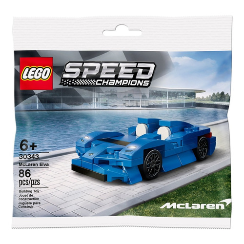Lego 30343 Speed Champions Mclaren Elva 