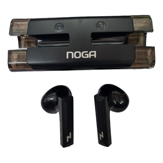 Auriculares Inalámbricos Bluetooth Noga Ng-btwins 36 Color Negro