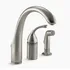 Grifo de cocina monocomando Kohler Forte K-10430 extensible
