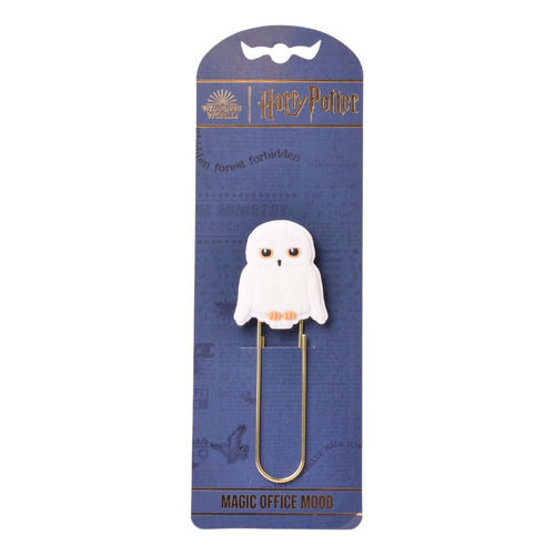 Clips Jumbo Paper Clip Mooving Maw Harry Potter X 1 Unidad Color Blanco