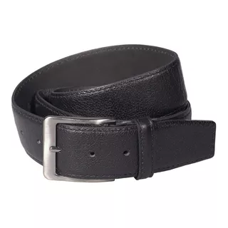 Cinto Social Masculino Couro Legítimo Capretto Fasolo 40mm Cor Preto Tamanho 120