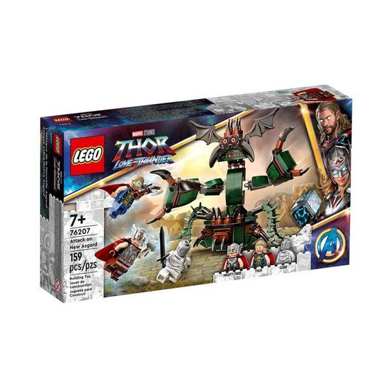 Lego Marvel - Ataque Sobre Nuevo Asgard (76207) Cantidad de piezas 159