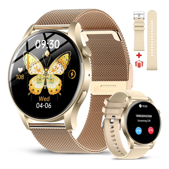 Smartwatch Mujer Reloj Inteligente Amoled Llamada Bluetooth