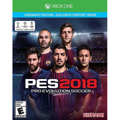 Pro Evolution Soccer 2018  Legendary Edition Konami Xbox One Físico