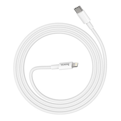 Hoco Cable Compatible iPhone Pd A Lightning X56 Color Blanco