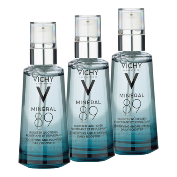 Pack X3 Vichy Mineral 89 Fortificante Reconstituyente 50 Ml