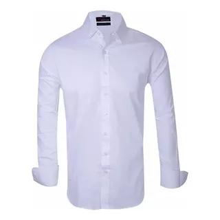 Camisas Entalladas Hombre Slim Fit Excelente Calidad Y Calce